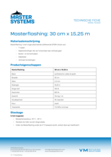 Masterflashing 30cmx 15,25m TF